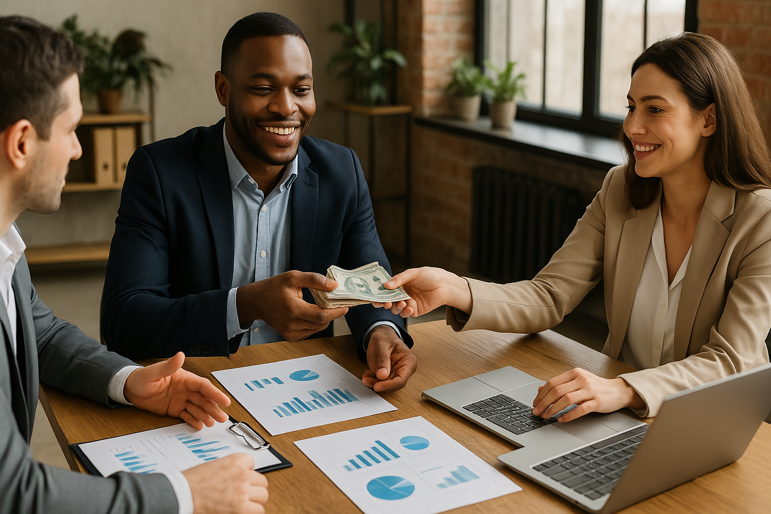 خدمات التمويل والدعم